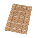 GobekUsa Bamboo Sushi Rolling Mat DIY Onigiri Rice Paddles Japanese Sushi Making Tool
