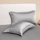 GobekUsa Egyptian Cotton Pillowcase Set - Solid Color Pillow Shams Covers