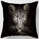GobekUsa Animals World Tiger Lion Pillow Case for Cute Home Decor in Sofa Living Room