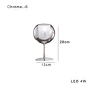 GobekUsa Glass Gold Table Lamp: Luxury Designer Desk Light for Elegant Living Spaces