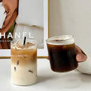 GobekUsa Glass Cafe Coffee Cup Water Cup Iced Latte Americano Juice Glass