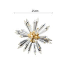 GobekUsa Crystal Ball Acanthosphere Metal Handcrafted Flower Home Decoration