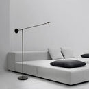 GobekUsa Black Telescopic Wall Lamp with Adjustable Arm for Living Room and Bedroom