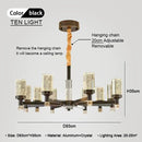 GobekUsa Bubble Crystal Chandelier for Luxurious Living Room Decor