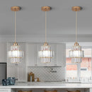 GobekUsa K9 Crystal Pendant Light LED Ceiling Lamp Nordic Chandelier for Living Room