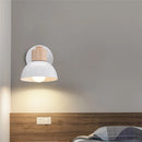 GobekUsa Iron Wood LED Wall Lamp for Indoor Home Decoration
