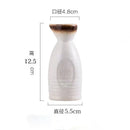 GobekUsa Ceramic Wine Sake Set with Heater and Dispenser