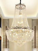 GobekUsa Crystal LED Chandelier for Living & Dining Room Luxury