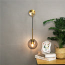 GobekUsa Glass Ball Wall Lamps for Bedroom, Staircase, Corridor - Modern Nordic Design