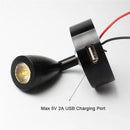 GobekUsa LED Lights with USB Charger and Touch Control Switch for Vehicles