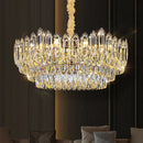 GobekUsa Crystal Chandelier: European Designer Style for Living Room, Bedroom & Dining Room