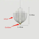 GobekUsa Grid Meshmatics Dimmable LED Chandelier Pendant - Modern Metal Design