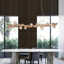 GobekUsa LED Pendant Chandeliers for Modern Living and Dining Rooms