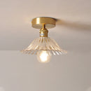 GobekUsa Glass Shade Pendant Ceiling Lamp for Kitchen Aisle Bedroom LED Lights Fixtures