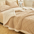 GobekUsa Butterfly Jacquard Double-Layer Wool Blanket: Soft & Warm for Autumn/Winter