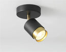 GobekUsa Ceiling Chandelier Black White LED Spotlight for Living Room Bedroom Dining