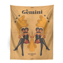 GobekUsa Constellation Tarot Tapestry: Retro Modern Woman Wall Hanging & Room Decor