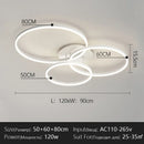 GobekUsa LED Chandelier Modern Style Ceiling Lamp Bedroom Dining Room Light