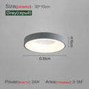 GobekUsa 2023 Minimalist Round Dining Room Master Bedroom Ceiling Lamp