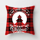 GobekUsa Christmas Cushion Cover 45x45cm Xmas Pillowcase for Sofa - Happy New Year 2023