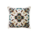 GobekUsa Ethnic Floral Canvas Cotton Embroidered Lumbar Pillow Case 30x50cm