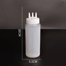 GobekUsa 3-Hole Squeeze Bottle Condiment Dispenser