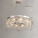 GobekUsa Crystal Kitchen Ceiling Lights: Luxury Diamond Ceiling Lamp for Home Decor