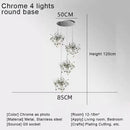 GobekUsa Gold LED Ceiling Pendant Light Fixture for Home Decoration and Modern Living