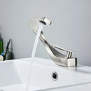 GobekUsa Gold Bathroom Faucet | Deck Mounted Sink Tap | Hot and Cold Basin Mixer