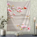 GobekUsa Flying Crane Wall Hanging Tapestry for Home Retro Wall Decor