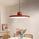 GobekUsa Cream Wind Saucer LED Pendant Light for Interior Illumination