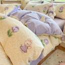 GobekUsa Cozy Cotton Bedding Set: 160X210cm Quilt Cover for Adults, Warm & Soft Duvet Cover