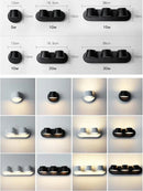 GobekUsa LED Wall lamps Modern Black White bedroom bedside living room decorative light
