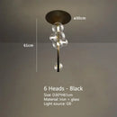 GobekUsa LED Bubble Chandelier Clear Glass Ball Pendant Lamp for Dining Room & Bar