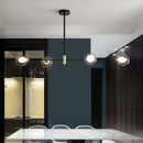 GobekUsa Glass Ball Pendant Chandelier for Modern Home Decor and Lighting