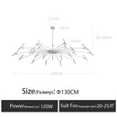 GobekUsa LED Chandelier: Modern Nordic Design for Living Room, Bedroom, Office, Study - Home Décor Lighting