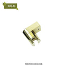 GobekUsa Gold ABS Shower Head Holder Stand Rotatable Bracket Bathroom Accessories