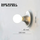 GobekUsa LED Macaron Wall Lamp: Retro Colorful Bedroom Light, E27 Living Room Lighting
