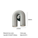 GobekUsa Cirkus Tube Wall Sconce: Minimalist Night Light & Bedside Reading Lamp