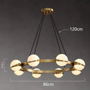GobekUsa LED Pendant Chandeliers for Living Room Dining Room Indoor Lighting