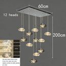 Modern Crystal Multi-Light Pendant Chandelier