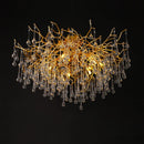 GobekUsa Gold Tree Branch Chandelier for Dining Room