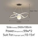 GobekUsa LED Pendant Lights for Living Dining Study Room Indoor Lighting