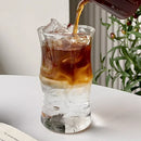 GobekUsa Glass Bamboo Knot Mug - Cute Clear Glass Coffee Cup for Hot or Cold Drinks