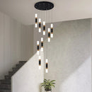 GobekUsa LED Staircase Chandelier: Modern Duplex Home Lighting for Architectural Decoration