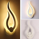 GobekUsa Acrylic LED Wall Light Modern Creative Background Sconce for Home Living Room Bedroom