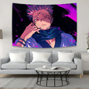 GobekUsa Jujutsu Kaisen Anime Tapestry - 90x150cm Aesthetic Room Decor & Wall Art