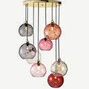 GobekUsa Glass Ball Lustre Pendant Lights - Modern Kitchen Hanging Fixture