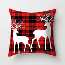 GobekUsa Christmas Cushion Cover 45x45cm Xmas Pillowcase for Sofa - Happy New Year 2023