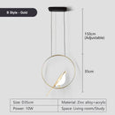 GobekUsa LED Pendant Lamp for Bedroom Interior Hanging Chandelier Fixture